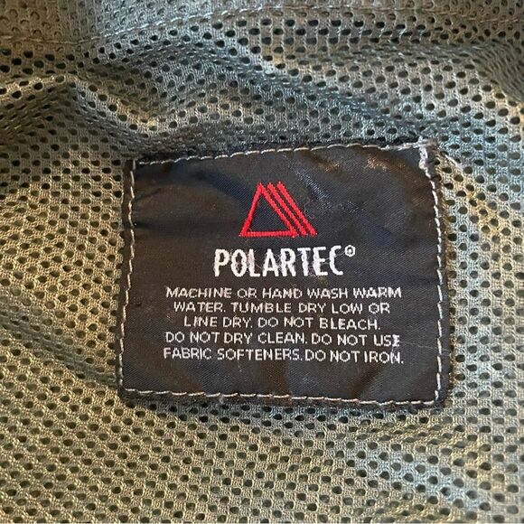 Military Style Army Fleece Green Jacket Polartec Women’s Medium - Picture 14 of 16